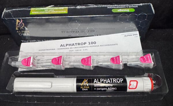 STACK EN LAPICERA DESCARTABLE: ALPHATROPIN (Hormona de Crecimiento 100 UI)